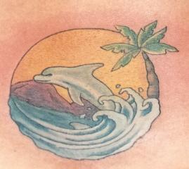 Tattoos - Dolphin - 85985